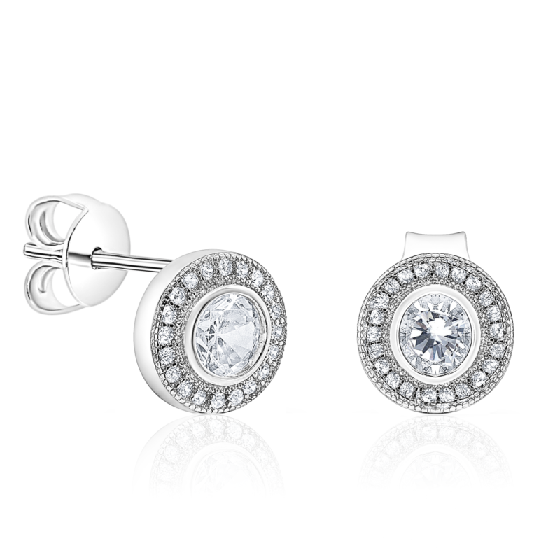 Boucles d'oreilles Cristal