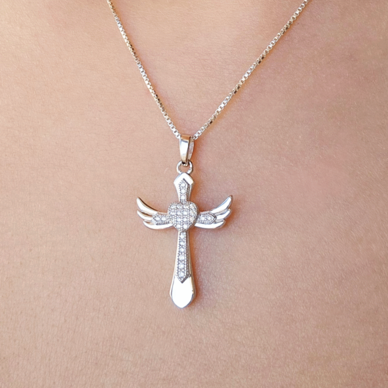 Collier Croix d'Ange – Image 3