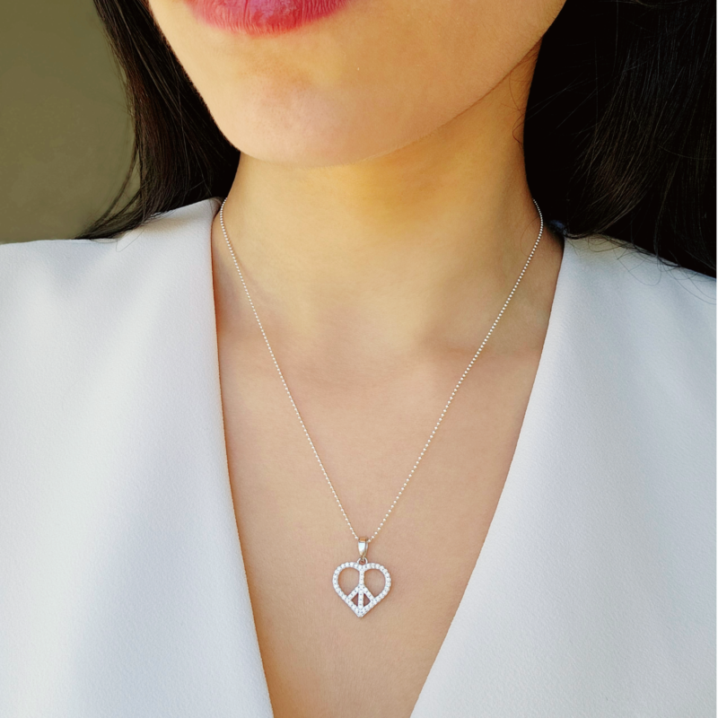 Collier Peace & Love – Image 2