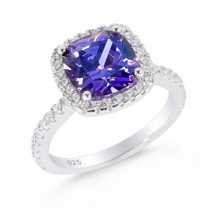 Bague Saphir Violet