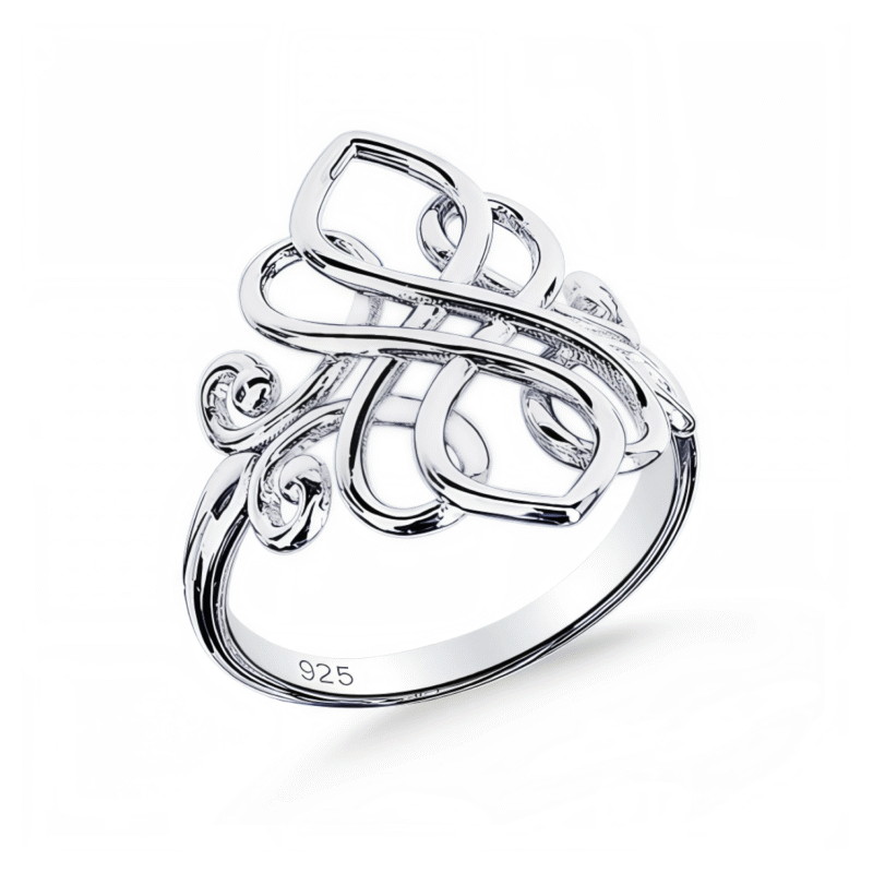 Bague Nœud d'Argent