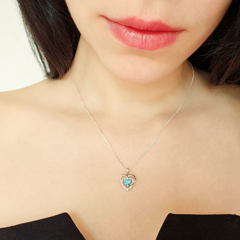 Collier Cœur d'Azur – Image 3