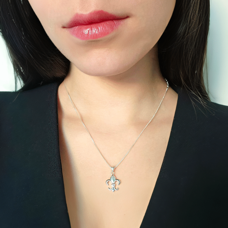 Collier Fleur de Lys – Image 4